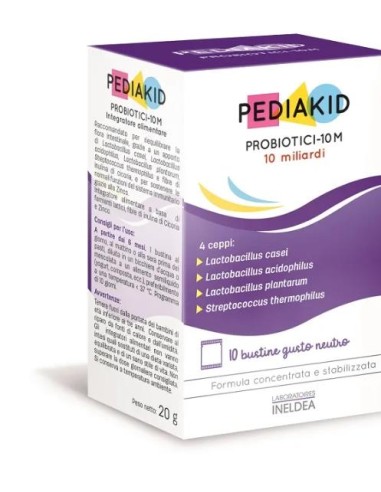 PEDIAKID PROBIOTICI 10M 10BUST