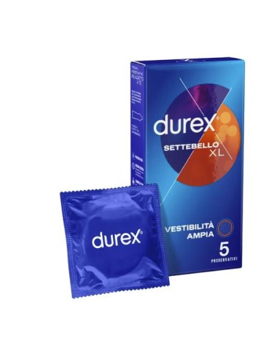 DUREX SETTEBELLO XL 5PZ