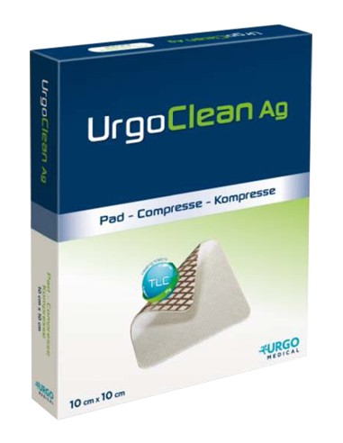 URGOCLEAN AG/SILVER 15X15 5PZ