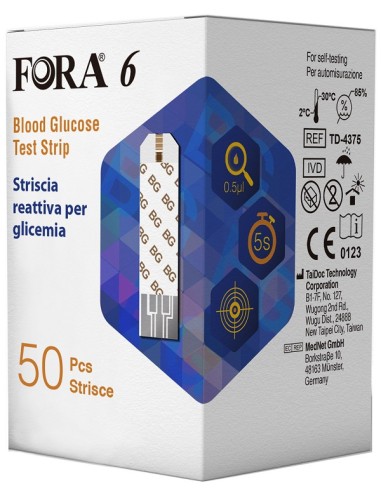 FORA6 STRISCE GLICEMIA 50PZ