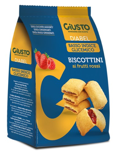 GIUSTO DIABEL BISCOTTINI FRUTT