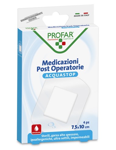 PROFAR MED ACQUASTOP 7,5X10 4P