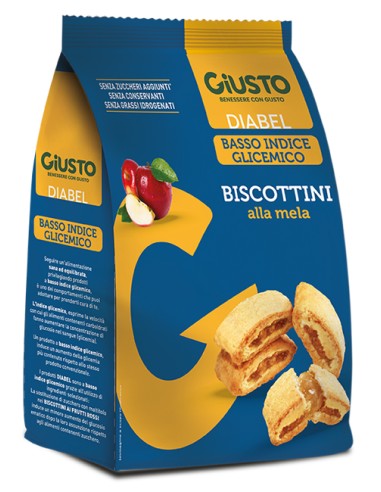 GIUSTO DIABEL BISCOTTINI MELA