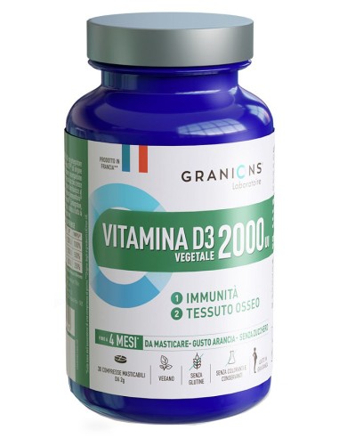 GRANIONS VITAMINA D3 VEG 30CPR