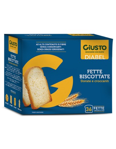 GIUSTO DIABEL FETTE BISC 300G