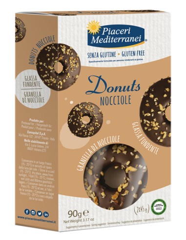 PIACERI MEDIT DONUTS NOCCIOLE