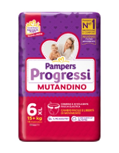 PAMPERS PROG MUT XL CP15PZ