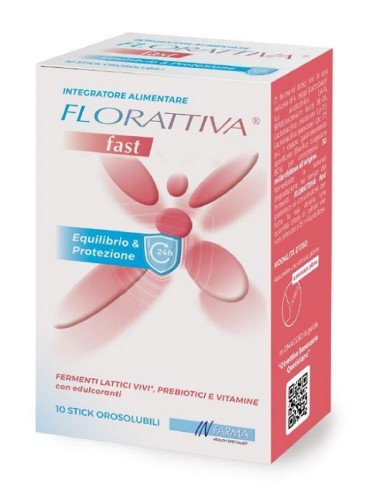 FLORATTIVA FAST 10STICK OROSOL