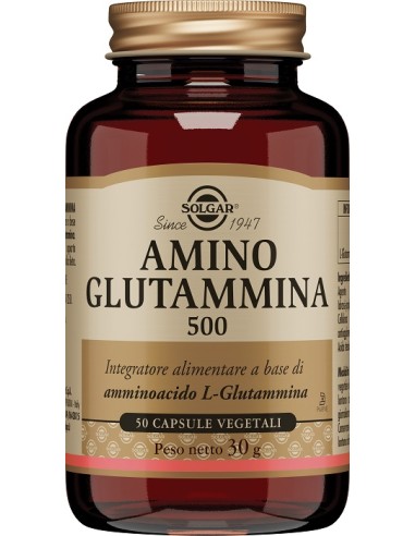 AMINO GLUTAMMINA 500 50CPS VEG