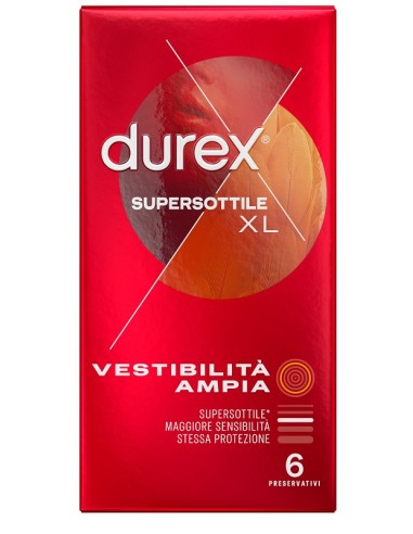 DUREX SUPERSOTTILE XL 6PZ