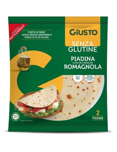 GIUSTO S/G PIADINA 220G