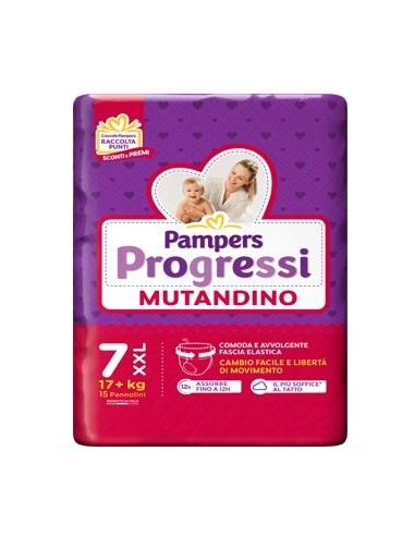 PAMPERS PROG MUT XXL 15PZ