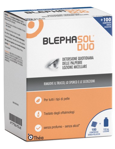 BLEPHASOL DUO 100ML+100 GARZE