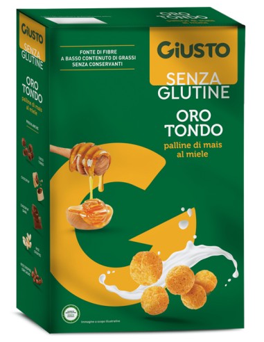 GIUSTO S/G ORO TONDO MIELE250G