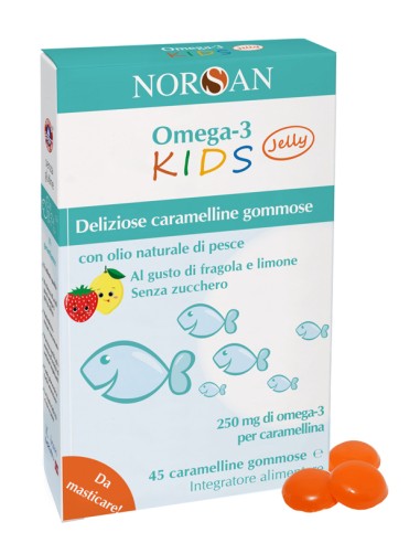 NORSAN OMEGA 3 KIDS CARAMELLIN