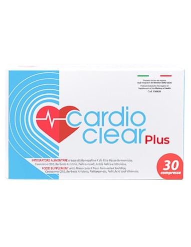 CARDIOCLEAR PLUS 30CPR