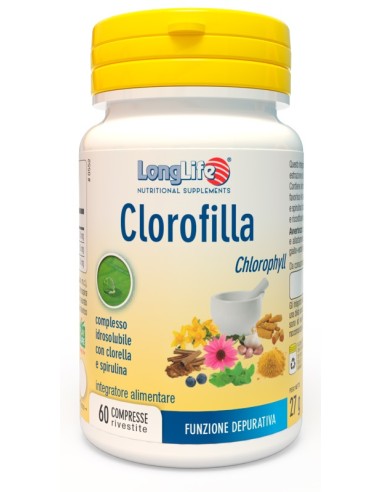 LONGLIFE CLOROFILLA 60CPR