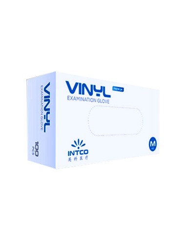 GUANTI VINILE S/POLV L 100PZ