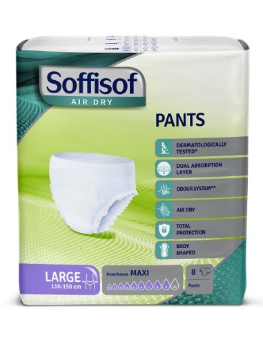 SOFFISOF AIR DRY PANTS MAXI L