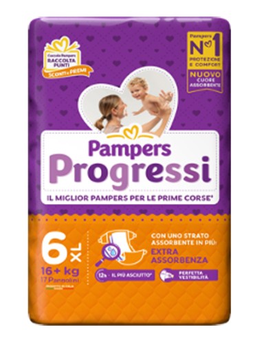 PAMPERS PROG XL 17PZ