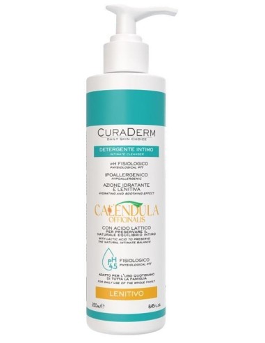 Curaderm Intimo Lenitivo Calendula 250 Ml