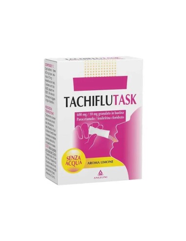 ANGELINI PHARMA ITALIA SpA TACHIFLUTASK 10 Bust.600+10mg