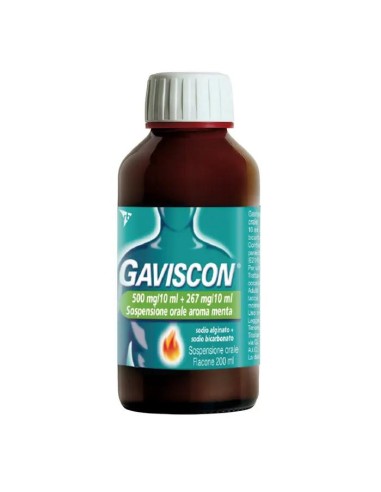 RECKITT BENCKISER H.(IT.) SpA GAVISCON SOSPENSIONE ORALE 200ML MENTA