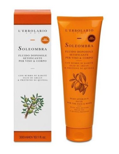 L'Erbolario Soleombra Fluido Doposole Viso&Corpo 300ml