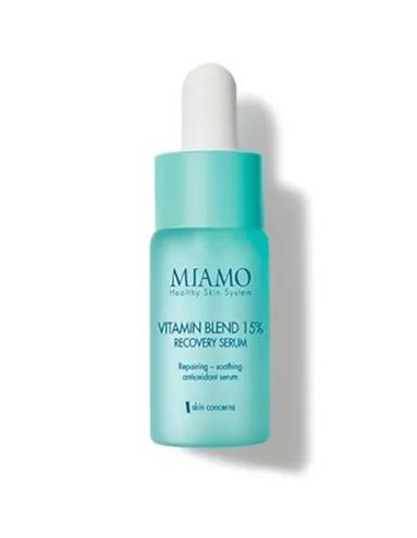 Miamo Skin Concerns Vitamin Blend 15% Recovery Siero Riparatore e Leni