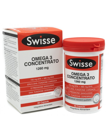 SWISSE OMEGA 3 CONC 60CPS