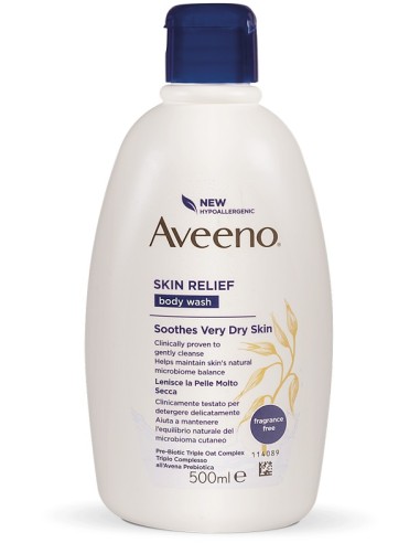 AVEENO SKIN RELIEF WASH 500ML