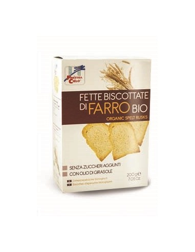 FETTE BISCOTTATE FARRO200G BIO