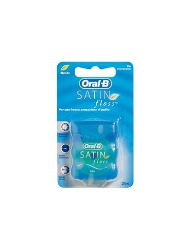 ORALB SATIN FLOSS 25MT