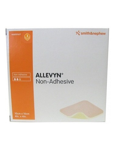 ALLEVYN NON ADHESIVE 10X10CM 3