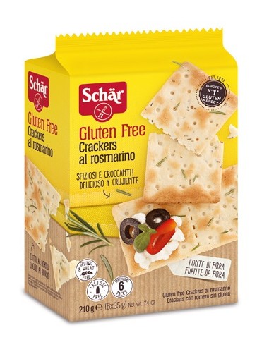 SCHAR CRACKERS ROSMARINO 210G