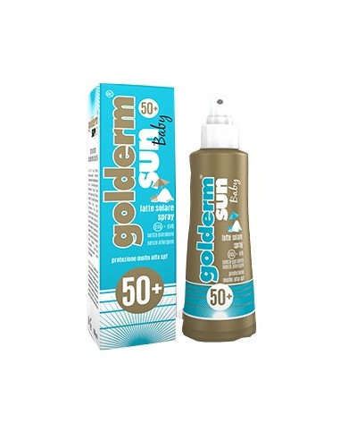 GOLDERM SUN BABY FP50+SPR100ML