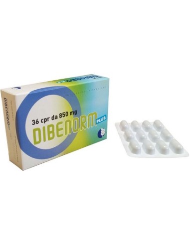 DIBENORM PLUS 36CPR 850MG