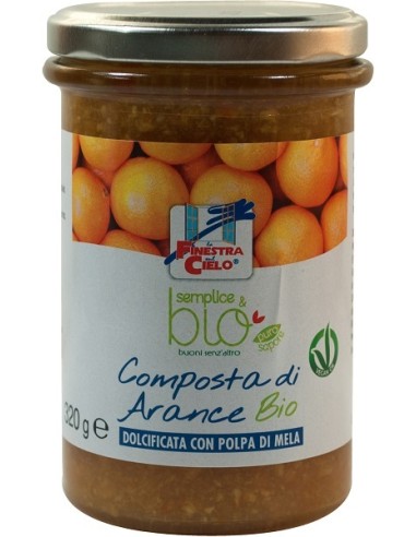 COMPOSTA ARANCE 320G SEMPL&BIO