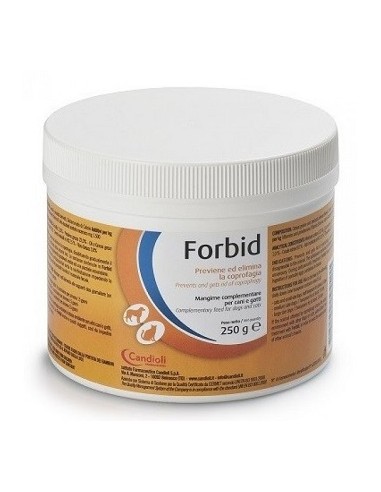 FORBID CANI GATTI POLVERE 250G