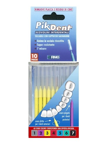 PIKDENT STUZZICOLINO 3 GI 10PZ