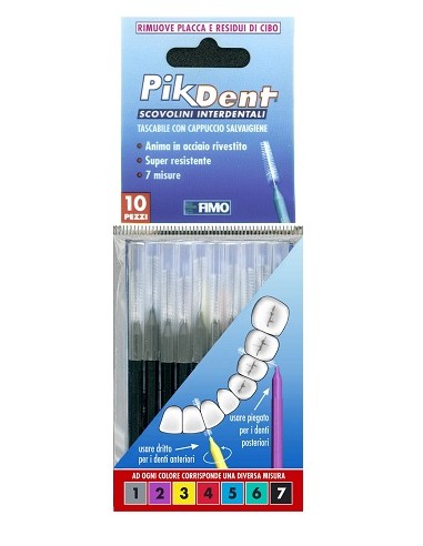 PIKDENT STUZZICOLINO 7 NE 10PZ