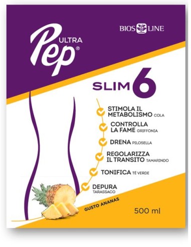 ULTRA PEP SLIM 6 ANANAS 500ML