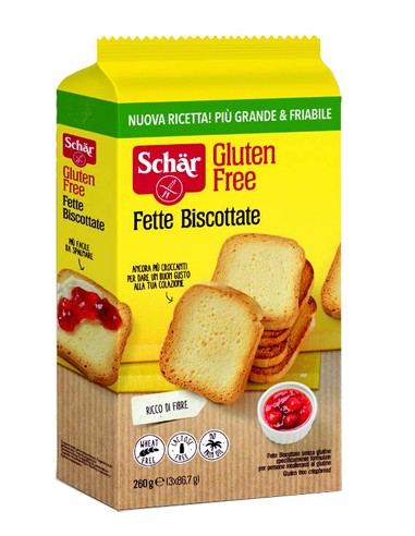 SCHAR FETTE BISCOTTATE 260G