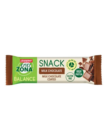 ENERZONA SNACK MILK CHOCO 33G