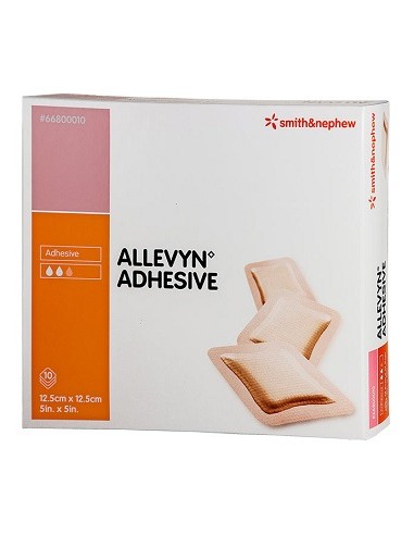 ALLEVYN ADHESIVE 12,5X12,5 10P