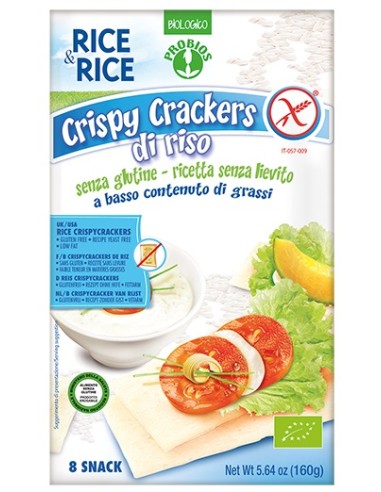 R&R CRISPY CRACKERS RISO 160G