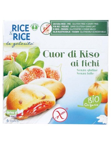 R&R CUOR DI RISO FICHI 6X33G