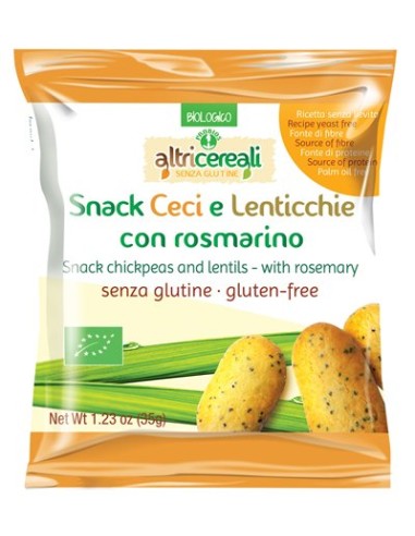 ALTRICEREALI SNACK CECI/LENTIC