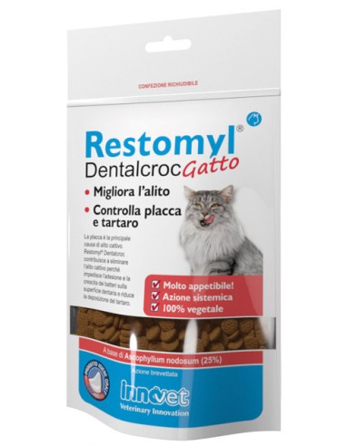 RESTOMYL DENTALCROC GATTO 60G