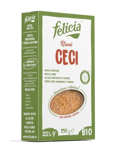 FELICIA BIO RISONI CECI 250G